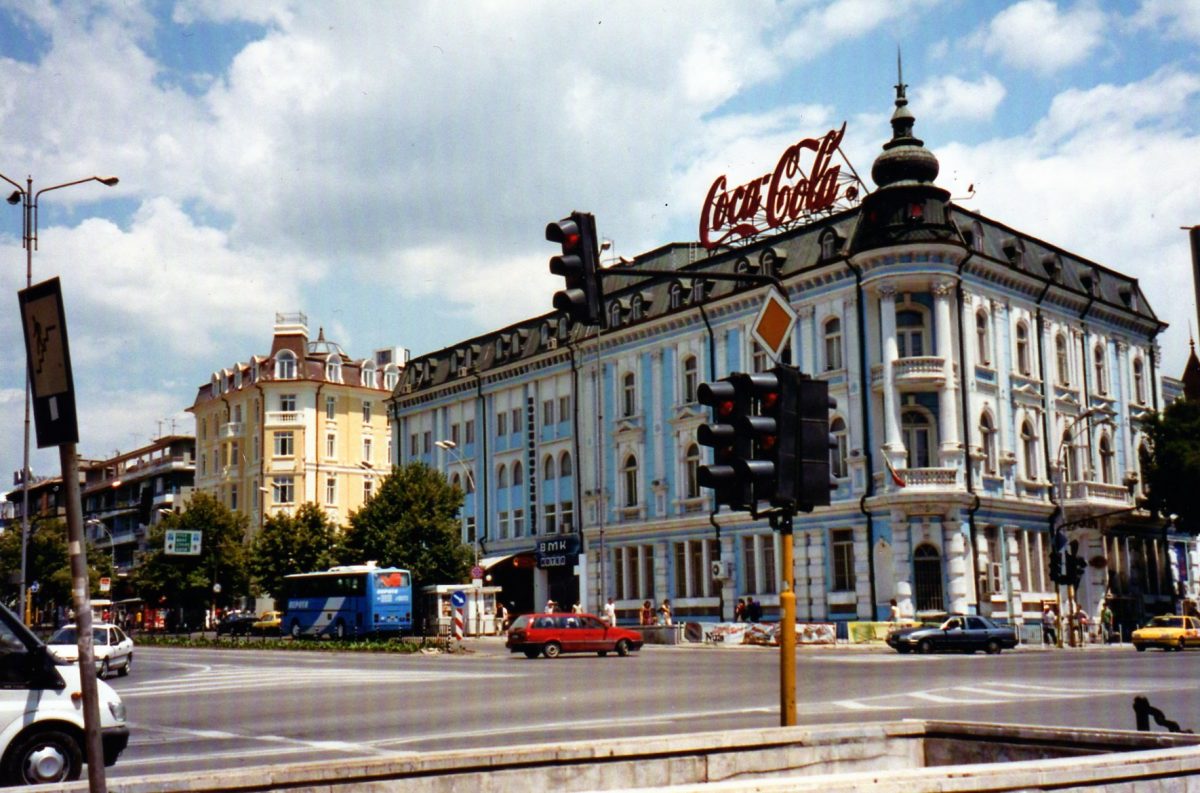 Main square in Varna