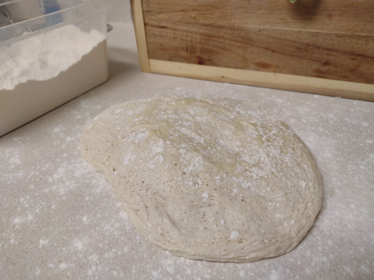 Shaping the dough 