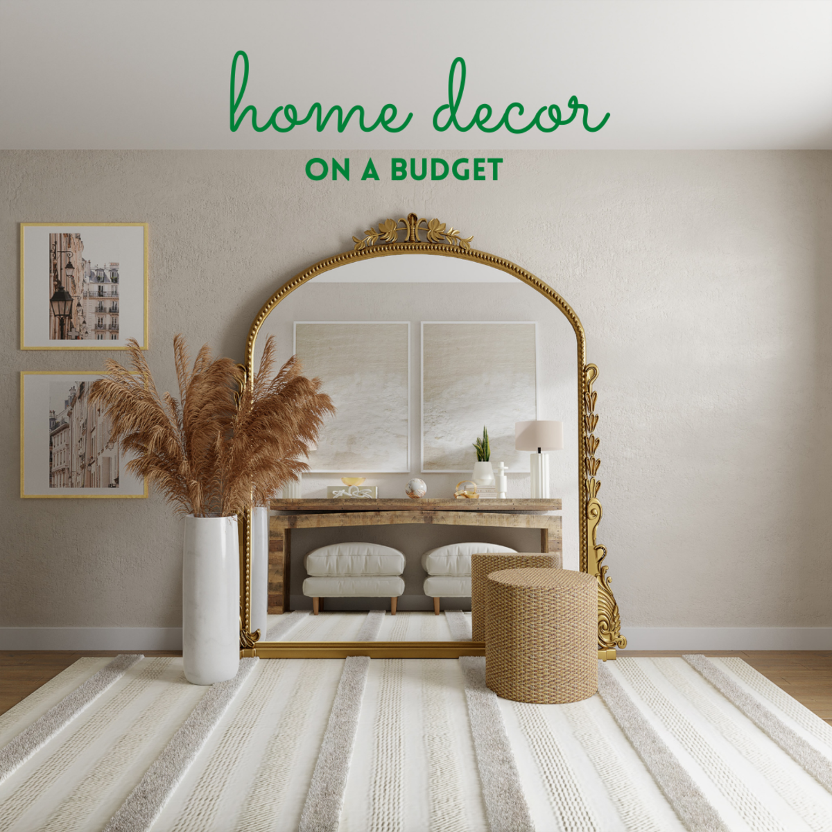 You don't need to break the bank to decorate your home in style!
