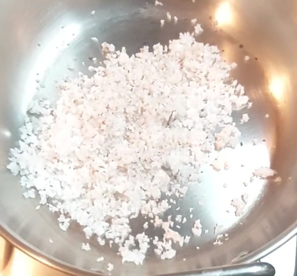 Add 1/2 cup grated coconut (fresh or dry).
