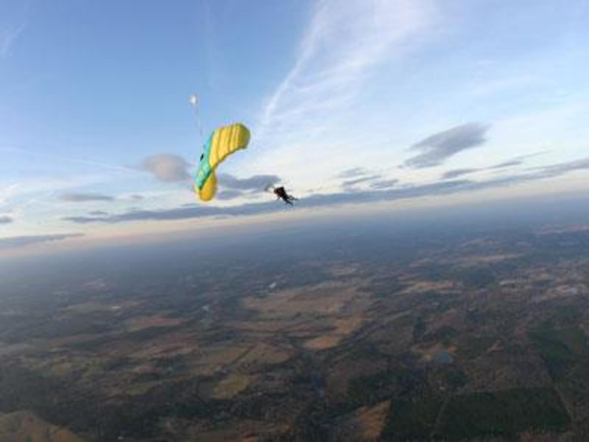 Skydiving in Oklahoma
