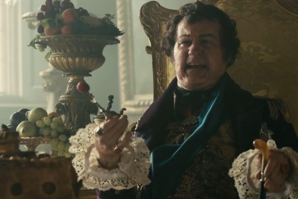 Mike Gatiss as the Prince Regent