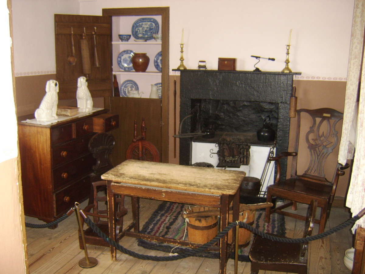 The small room that was David Livingstone's childhood family home