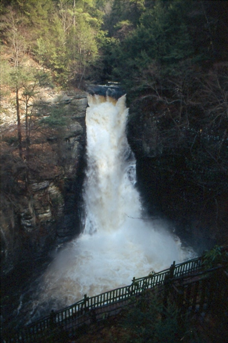 Bushkill Falls, Pennsylvania.