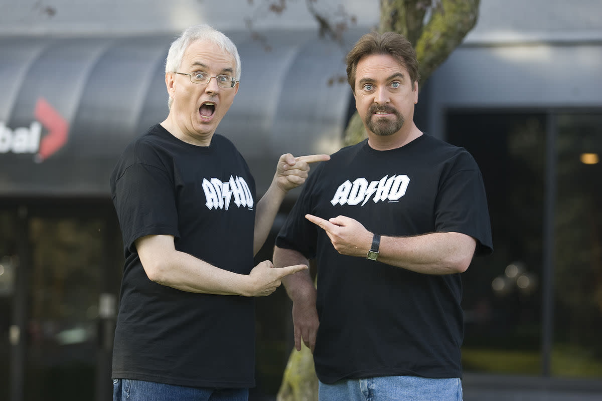 Actors Rick Green and Patrick McKenna (Bill and Harold of The Red Green Show) in Ontario both experience ADHD, but manage it through Canadian research suggestions.