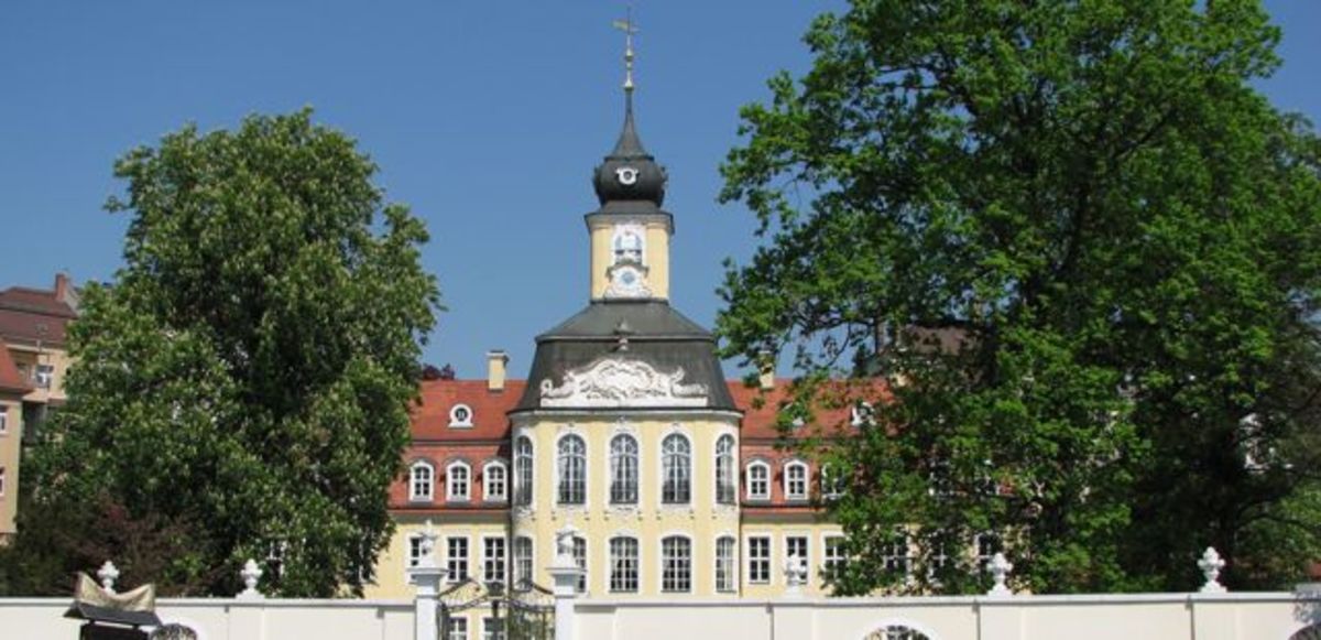 Gohlis Manor in Leipzig, Germany.