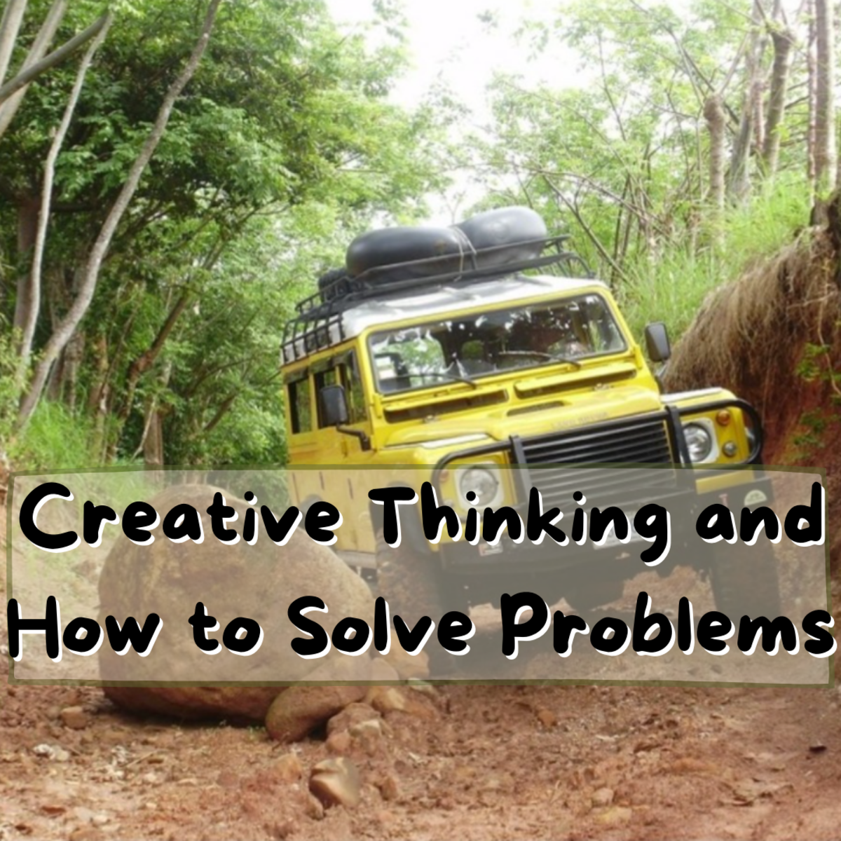 Learn how creative thinking can help you solve real-life problems. Sometimes we need to think outside the box to overcome the obstacles we face.