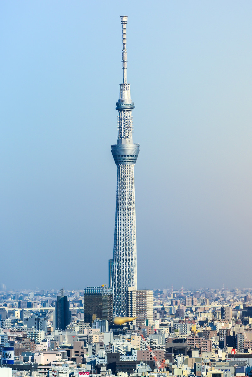 Tokyo Skytree.  The world's second tallest structure. 