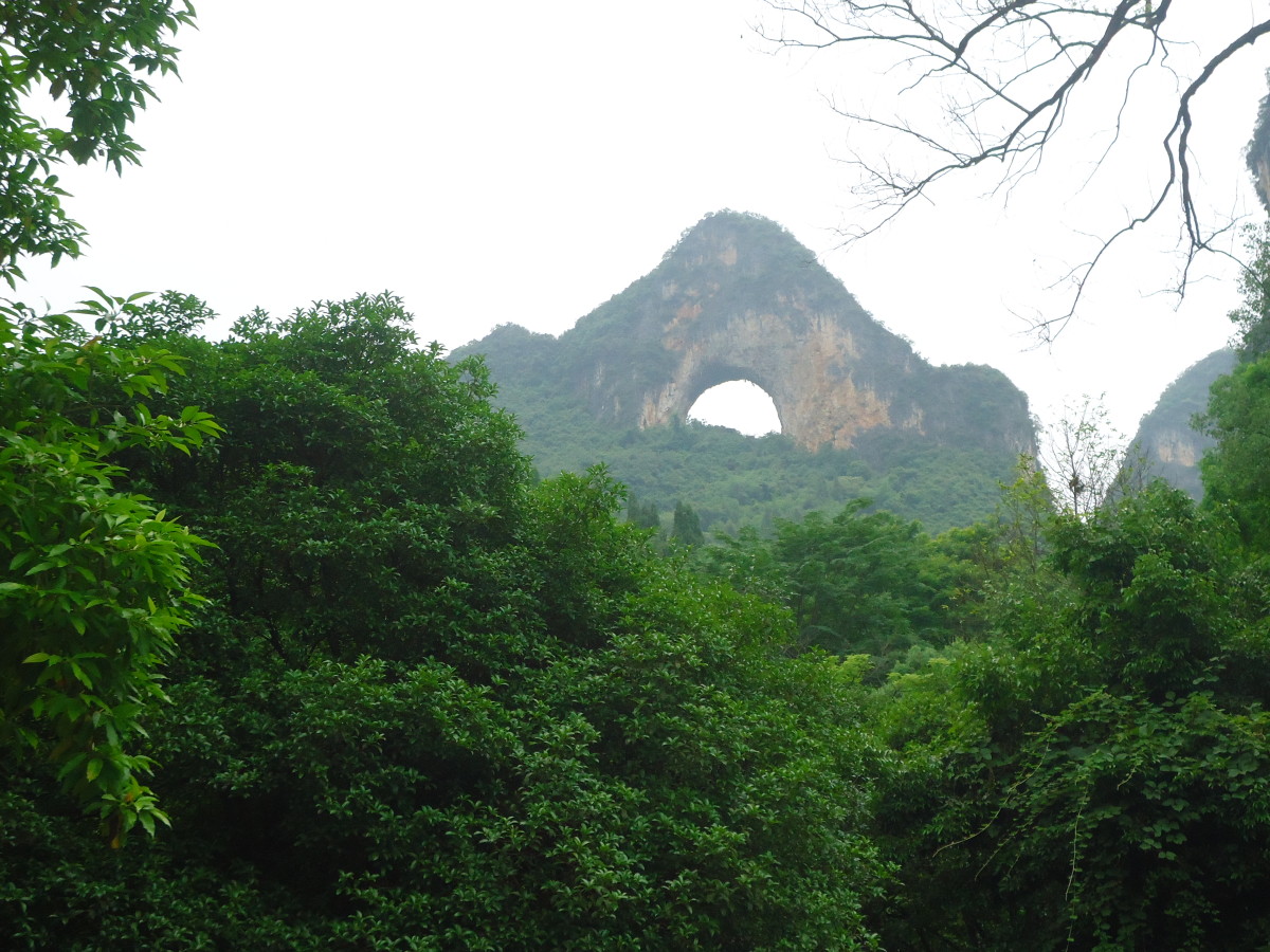 Yangshuo in Pictures: Moon Hill