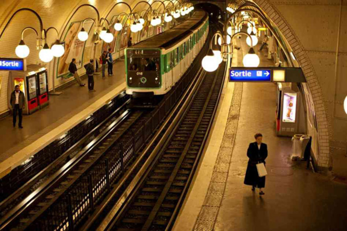 Paris has one of the best underground metro system in Europe..