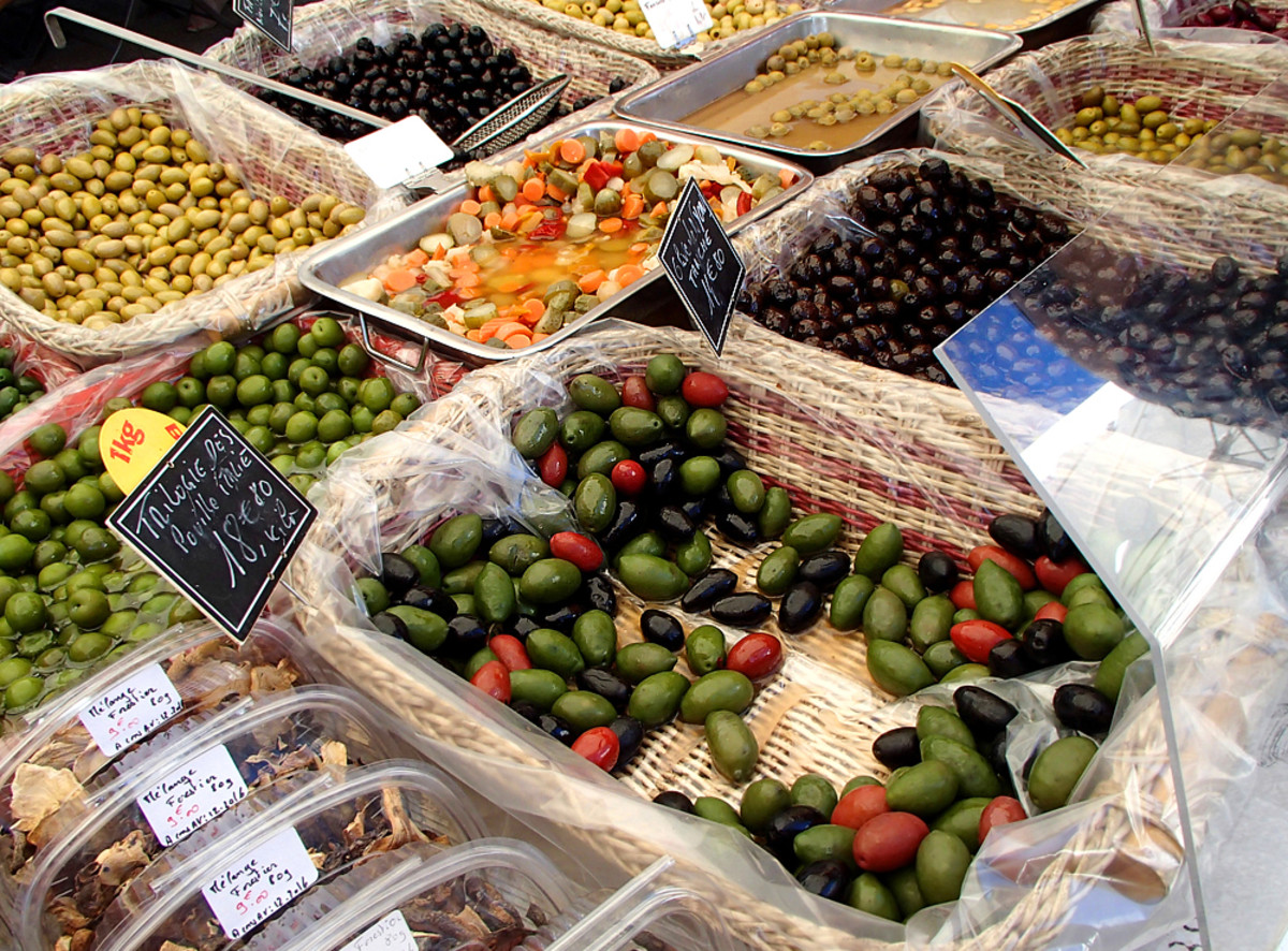 Olives, olives, and olives!