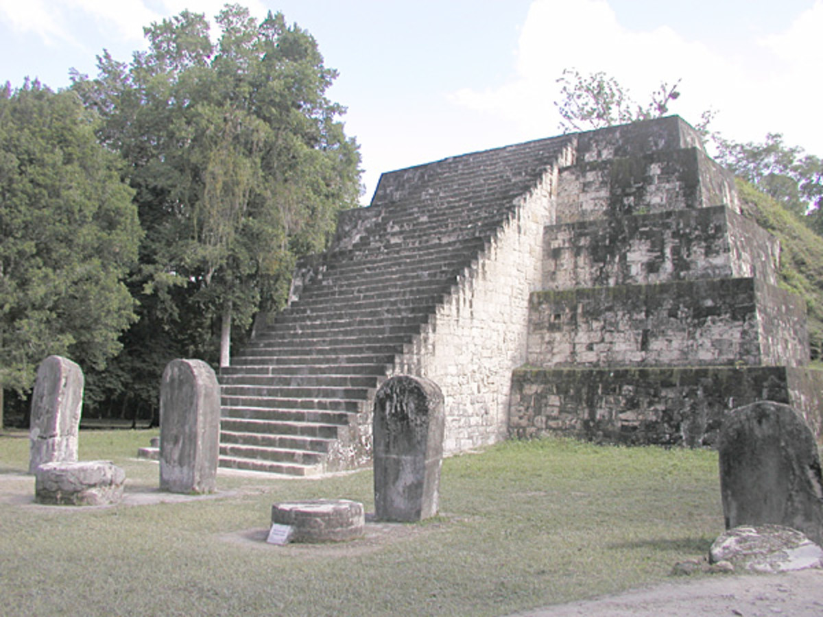 Stelae at Tikal