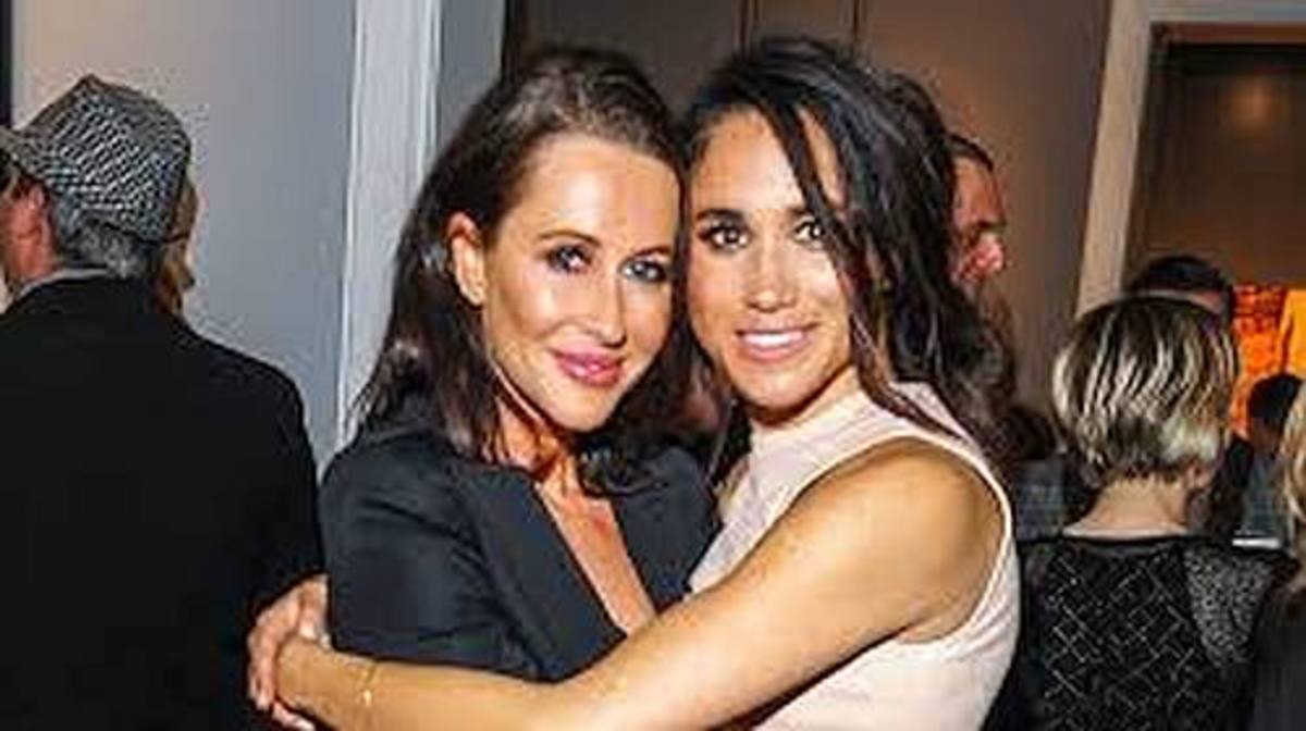 Meghan with one of her best friend.