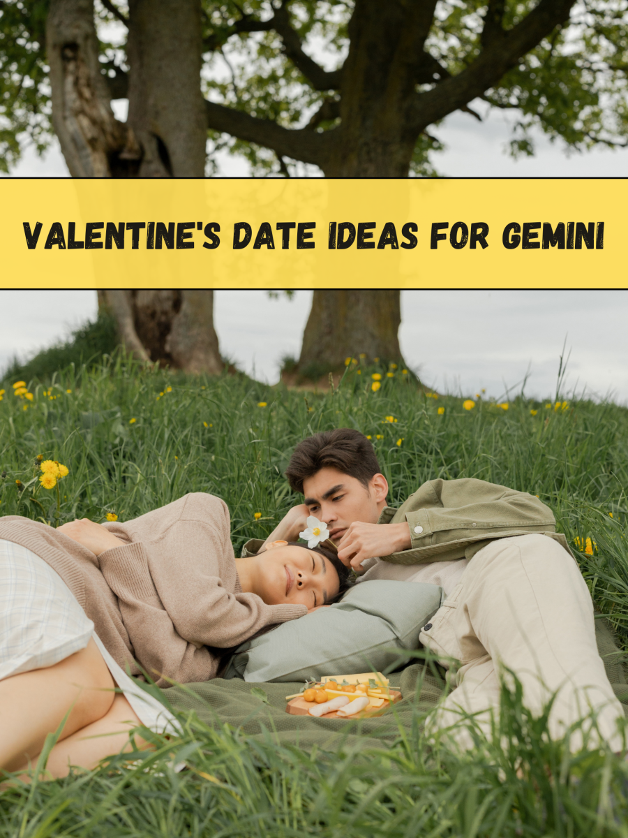 Gemini needs fun and spontaneity. (1) Go to an art museum. (2) Get ice cream at a trendy place. (3) Hot air balloon ride. (4) Go dancing. (5) Go to a B&B.