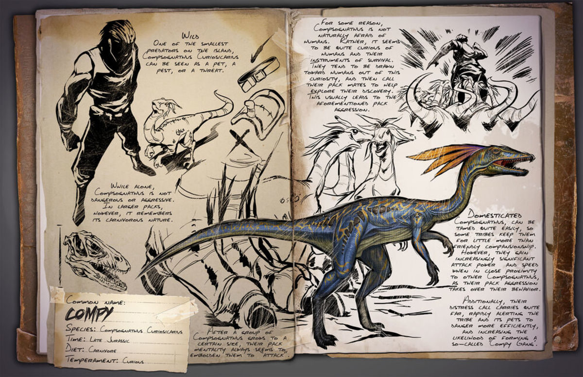 Compy - One of the Most Curious Creatures in ARK: Survival Evolved