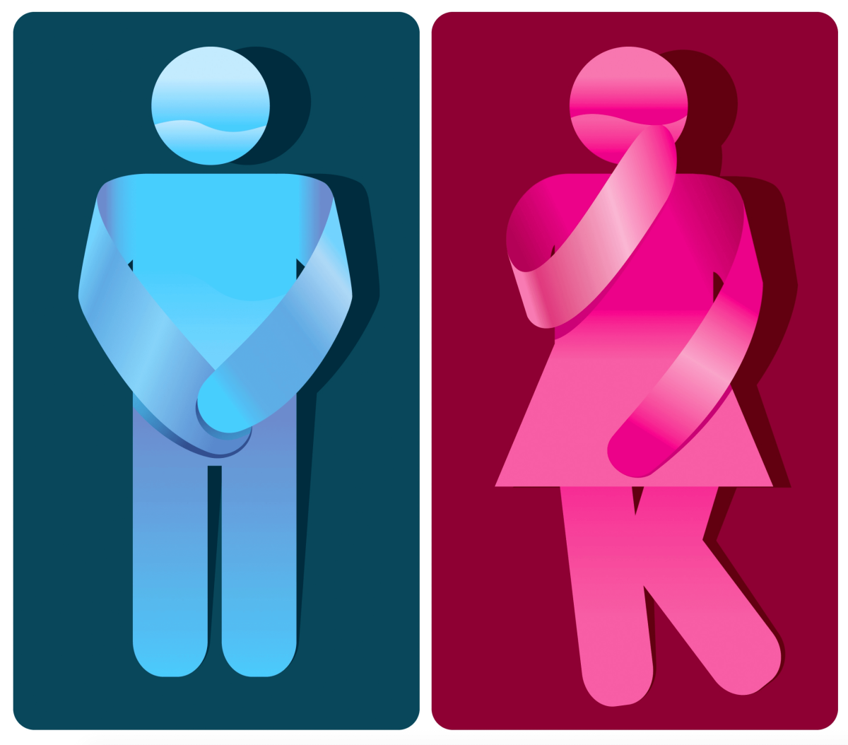 Men and women deal with incontinence