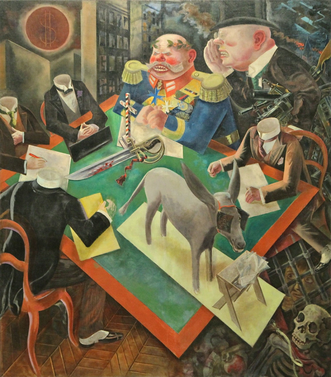 Eclipse of the Sun by George Grosz