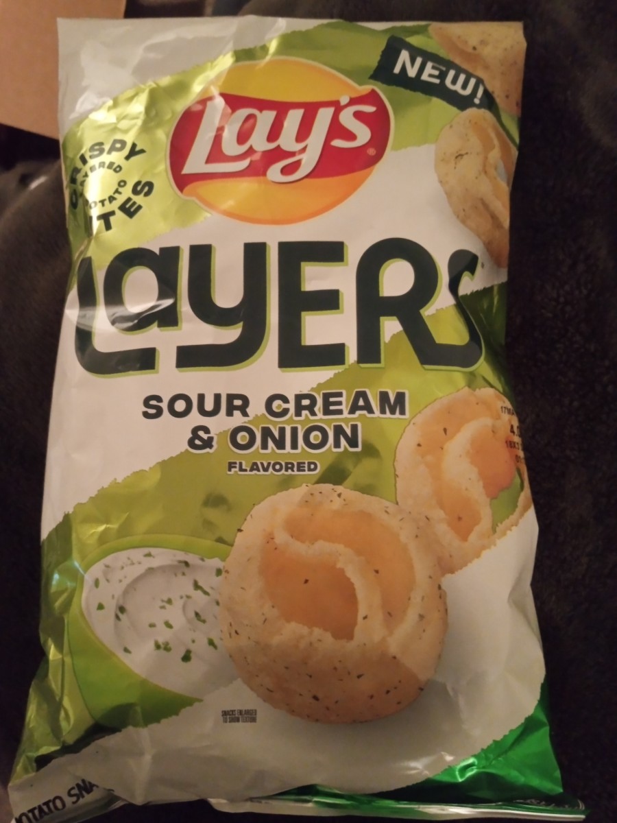 A Review of Lay's Layers Sour Cream and Onion Snacks
