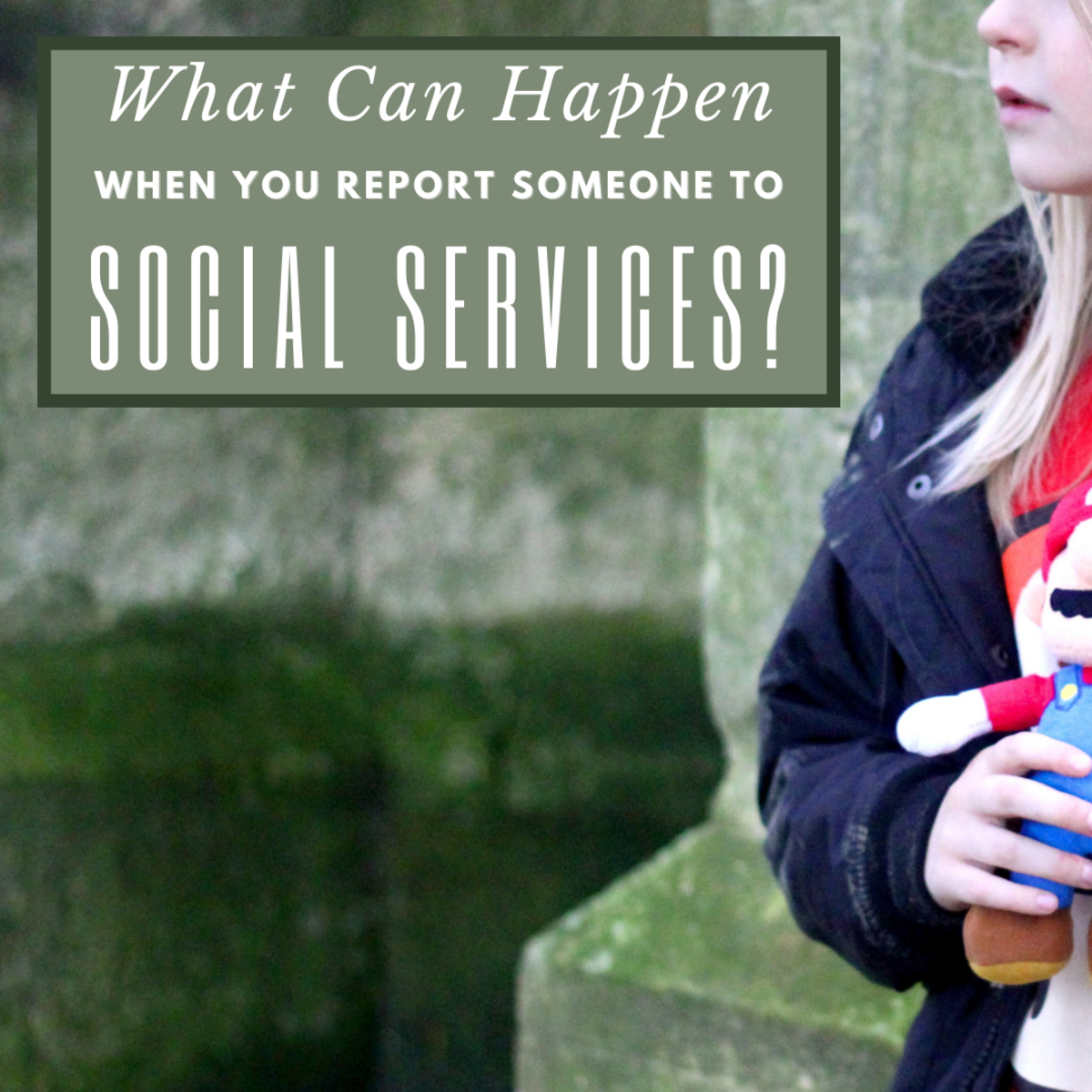 reporting yourself to social services