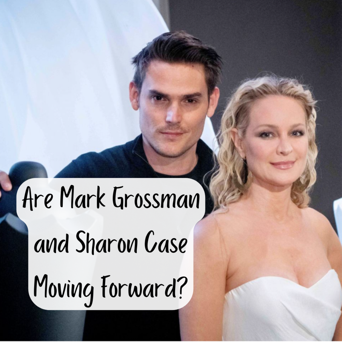 Read on to learn all about Mark Grossman and Sharon Case's off-screen romance.