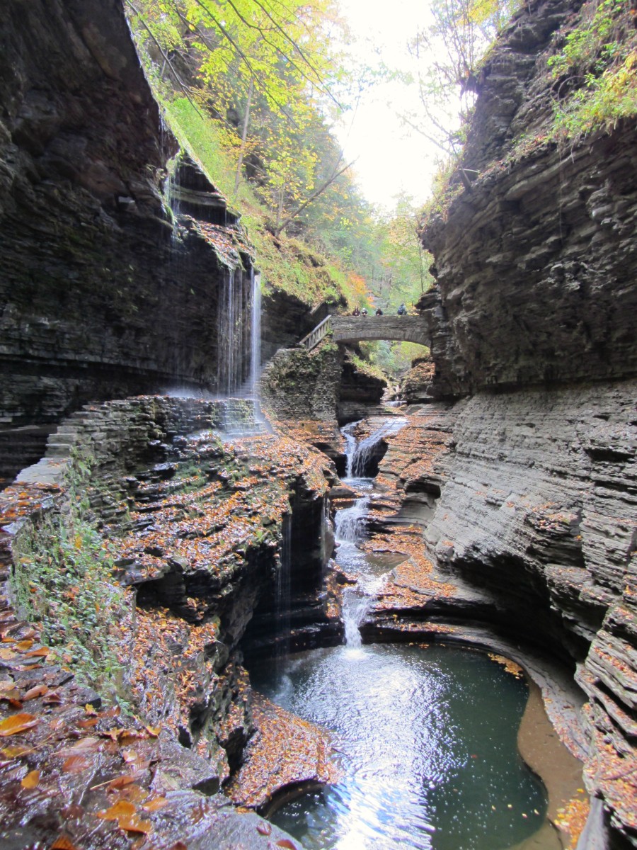 Waterfalls of the Finger Lakes Region, New York State
