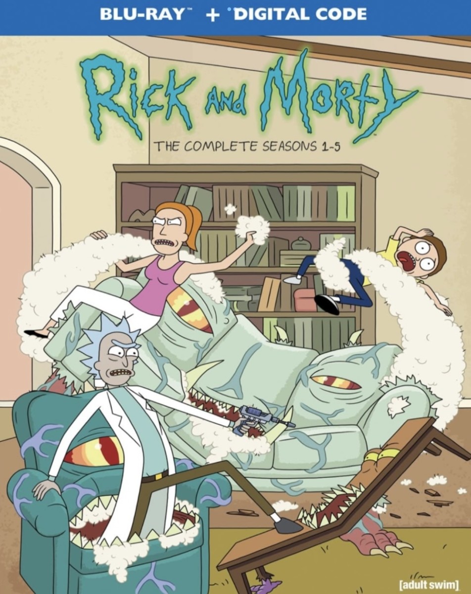Rick and Morty The Complete Seasons 1-5 Blu-Ray Says It All