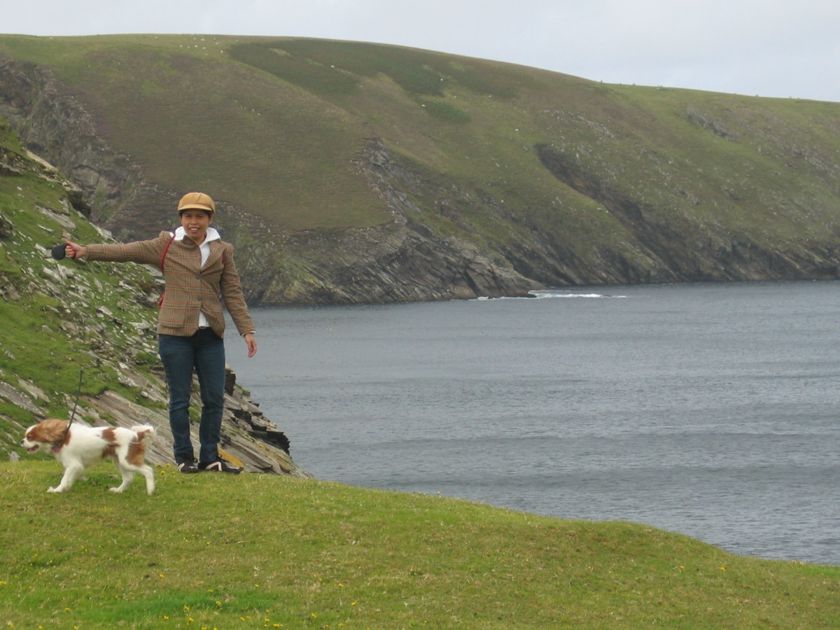 Me and Angus in  Ireland.