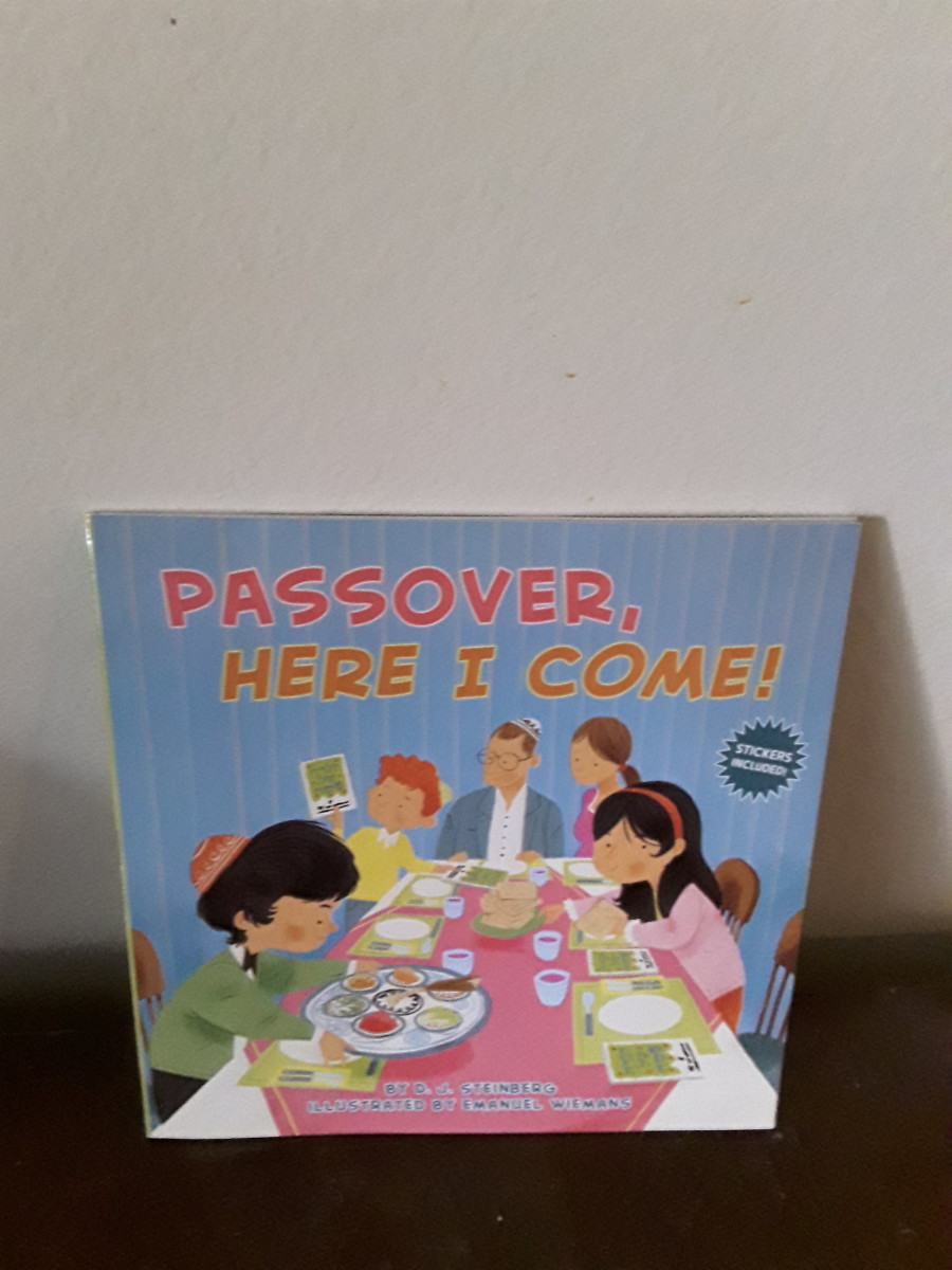 Passover Celebration in Picture Book for Young Readers to Learn About This Special Holiday