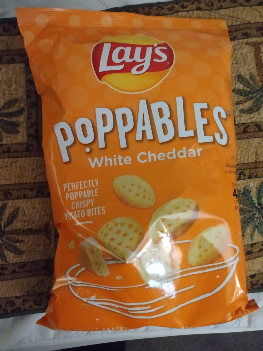 Frito Lay's White Cheddar Poppables