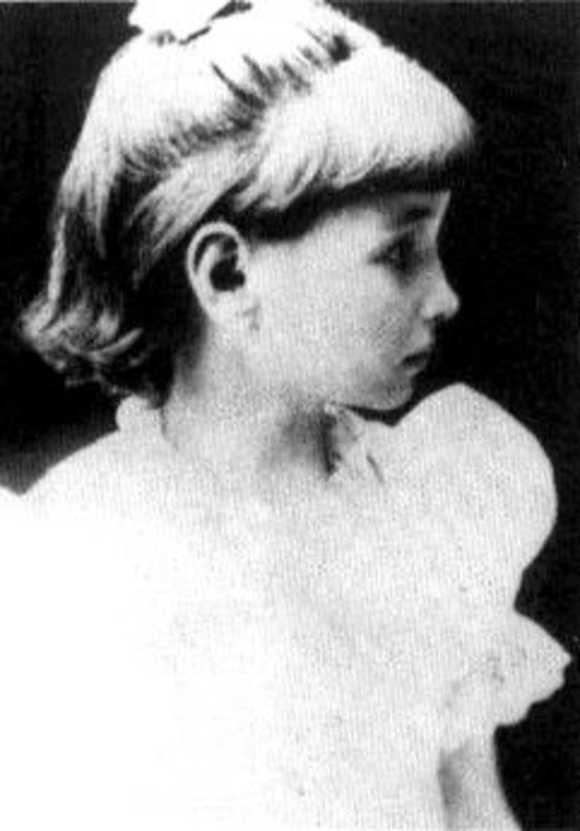 Helen Keller, about age 6