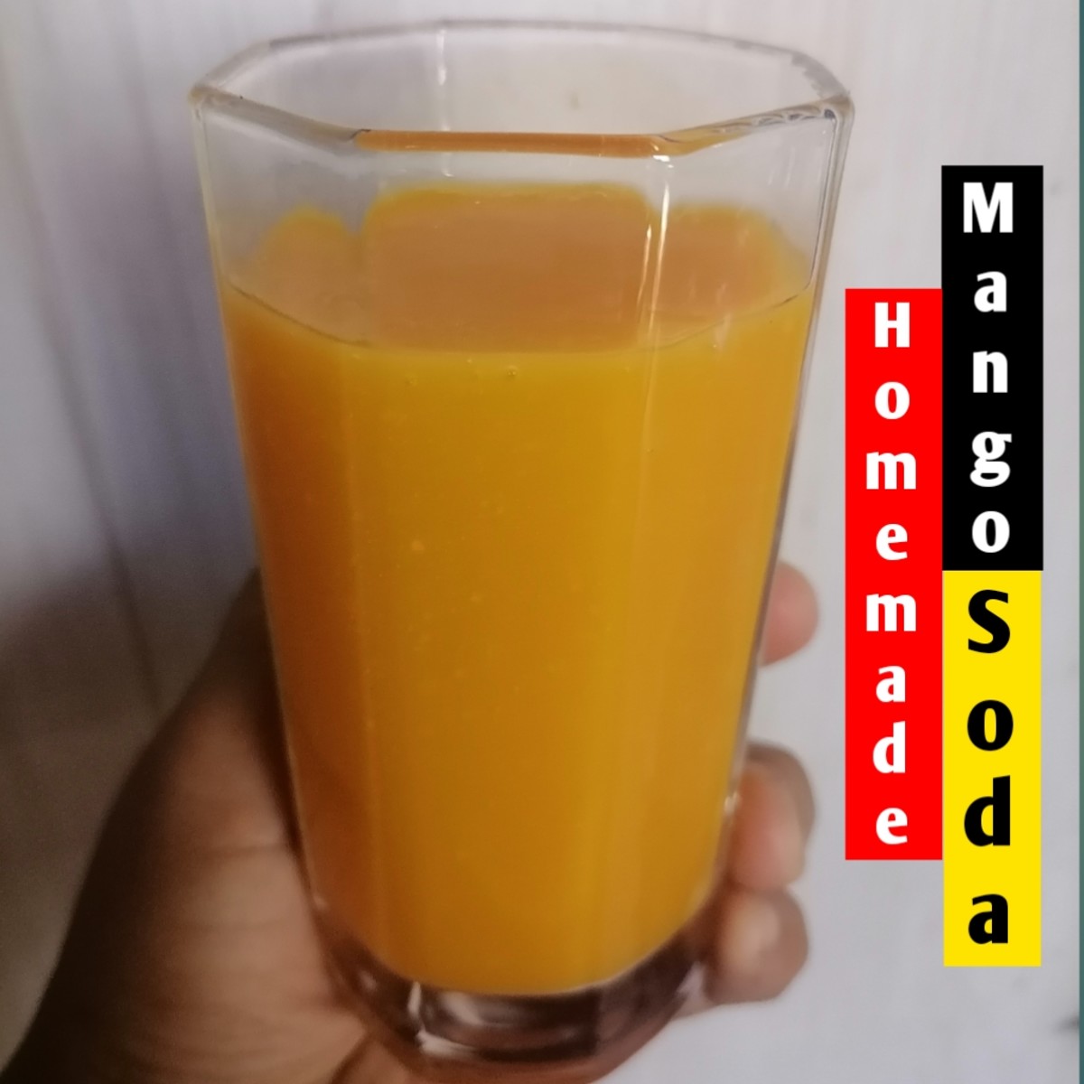 Homemade Mango Soda