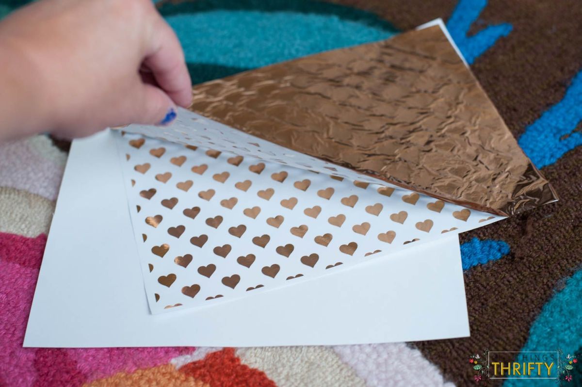 You can create custom foiled projects with just a simple laminator 