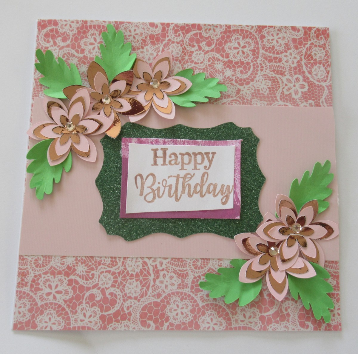 You can foil elements and embellishments for cards and scrapbook pages
