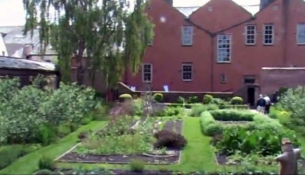 William Wordsworth house and garden