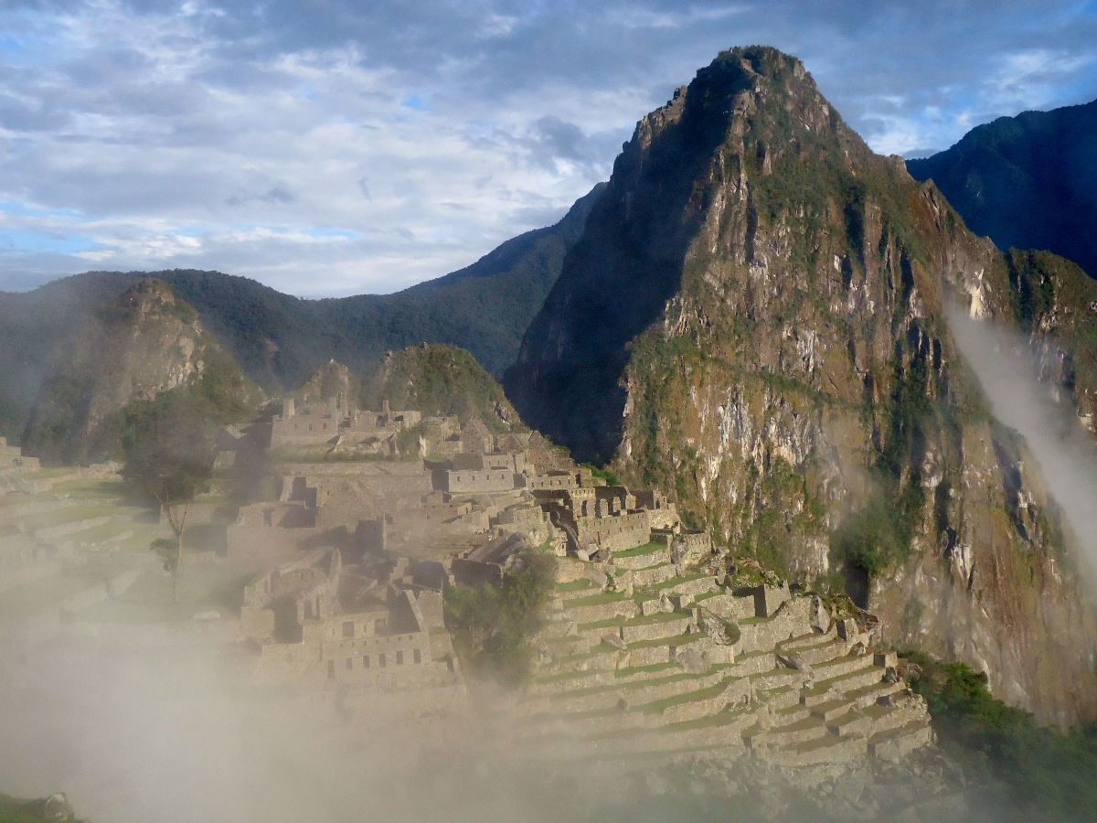 Machu Picchu in pictures. As the clouds lift