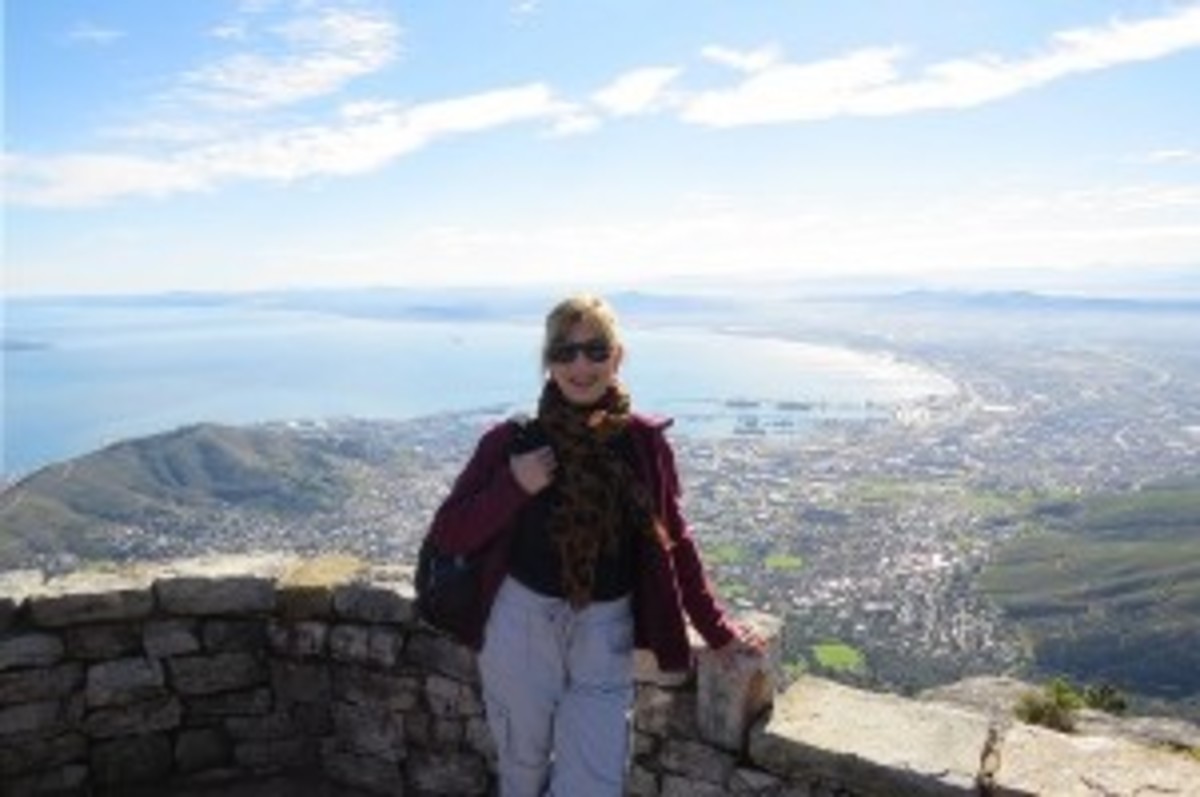 The View From Atop Table Mountain