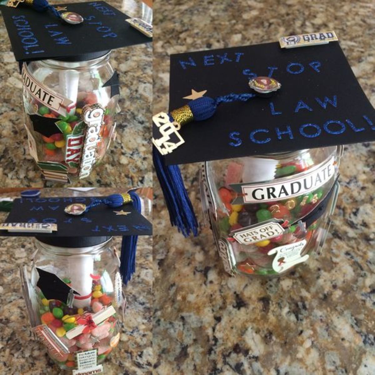A jar of goodies for grads