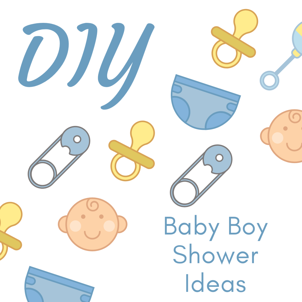 75+ Easy DIY Baby Shower Ideas for Boys