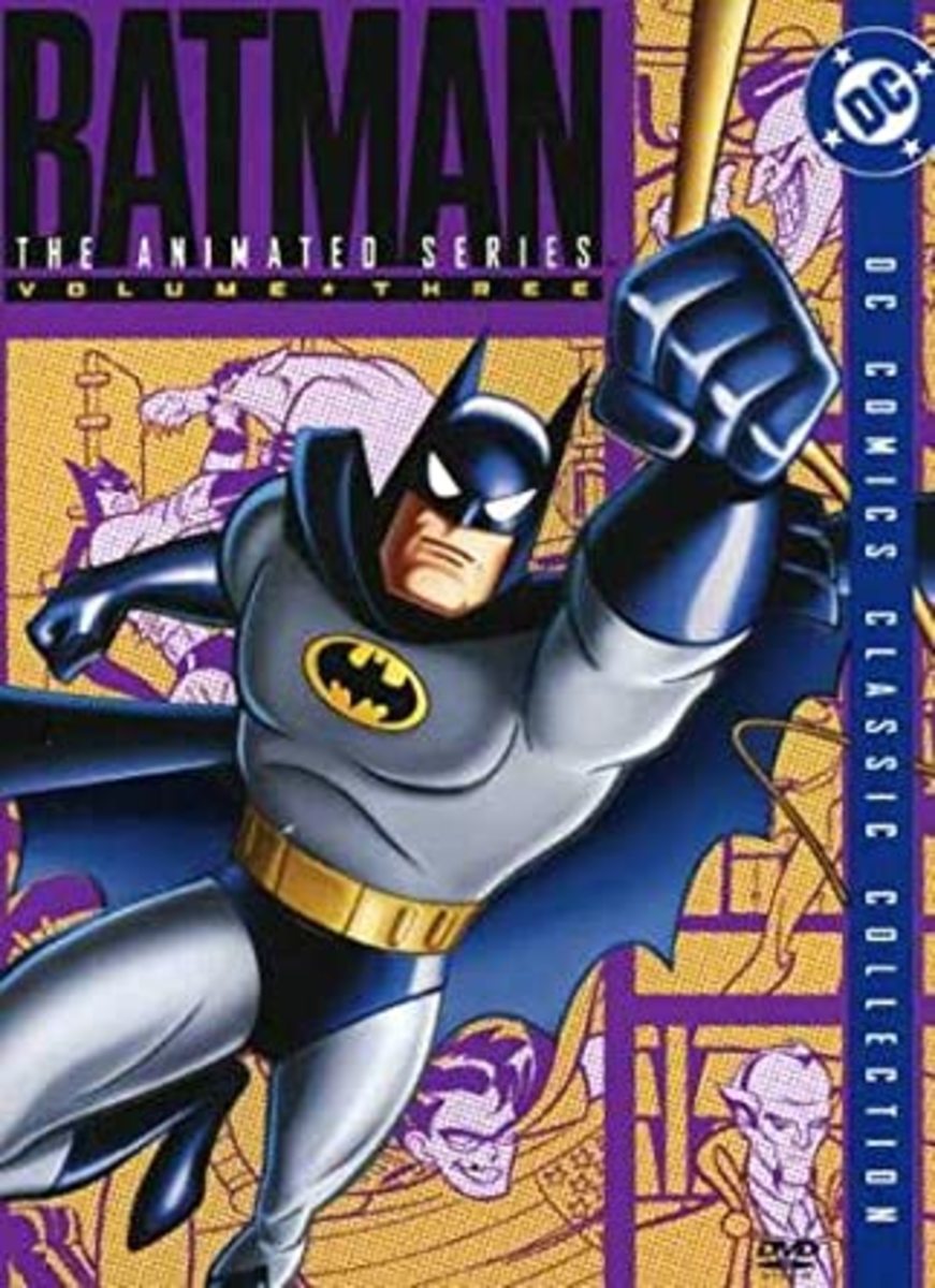 "Batman: The Animated Series" Volume 2 official DVD cover.