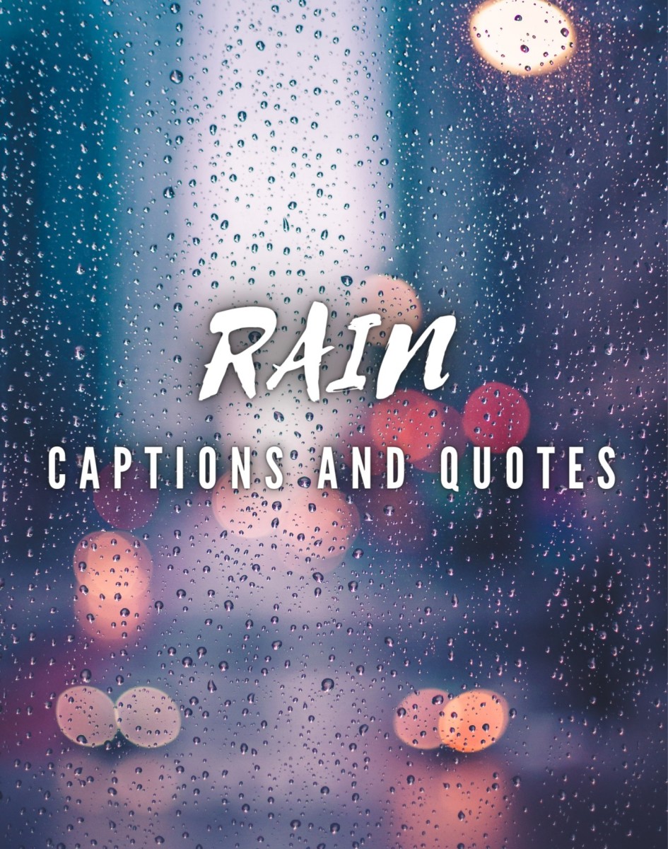 rain wallpaper with quotes