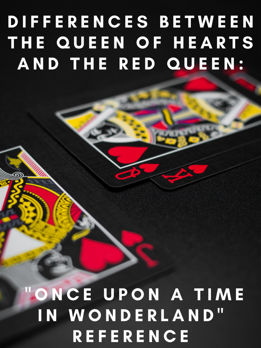 Differences Between the Queen of Hearts and the Red Queen: 