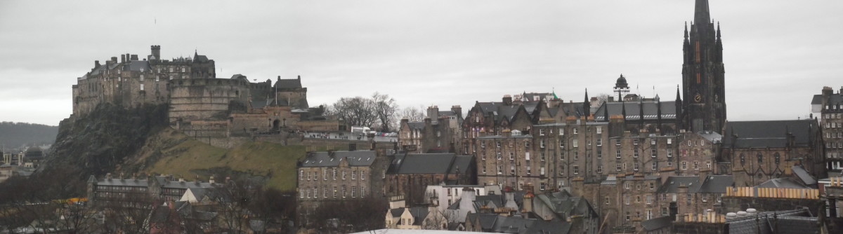 Edinburgh- view from the roof terrace
