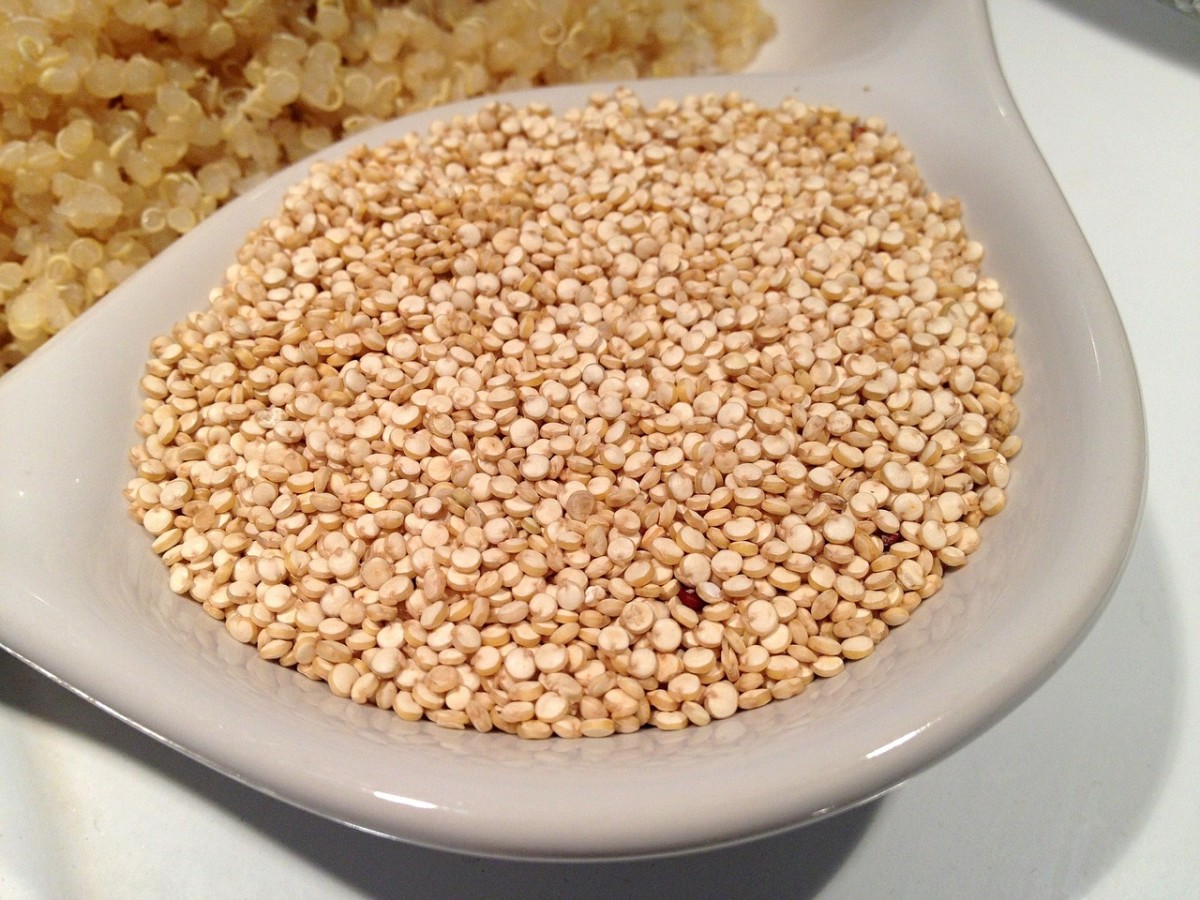 Don't forget to wash your quinoa prior to cooking or eating raw, as the bitter saponin seed coating that keeps pests away can also be very unpleasant to humans.