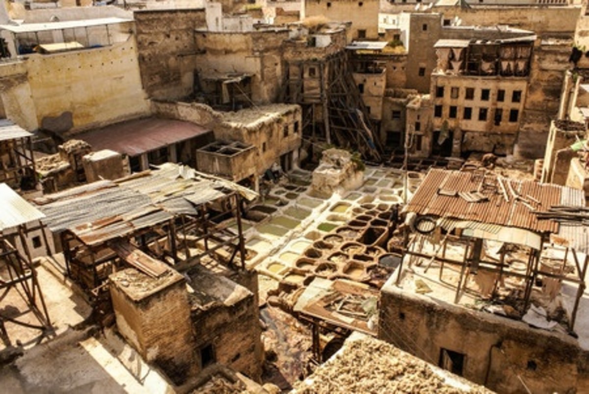 This tannery is in Fez