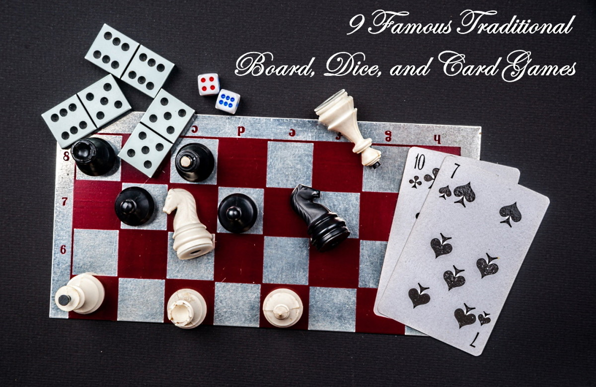 9 Famous Traditional Board, Dice, and Card Games
