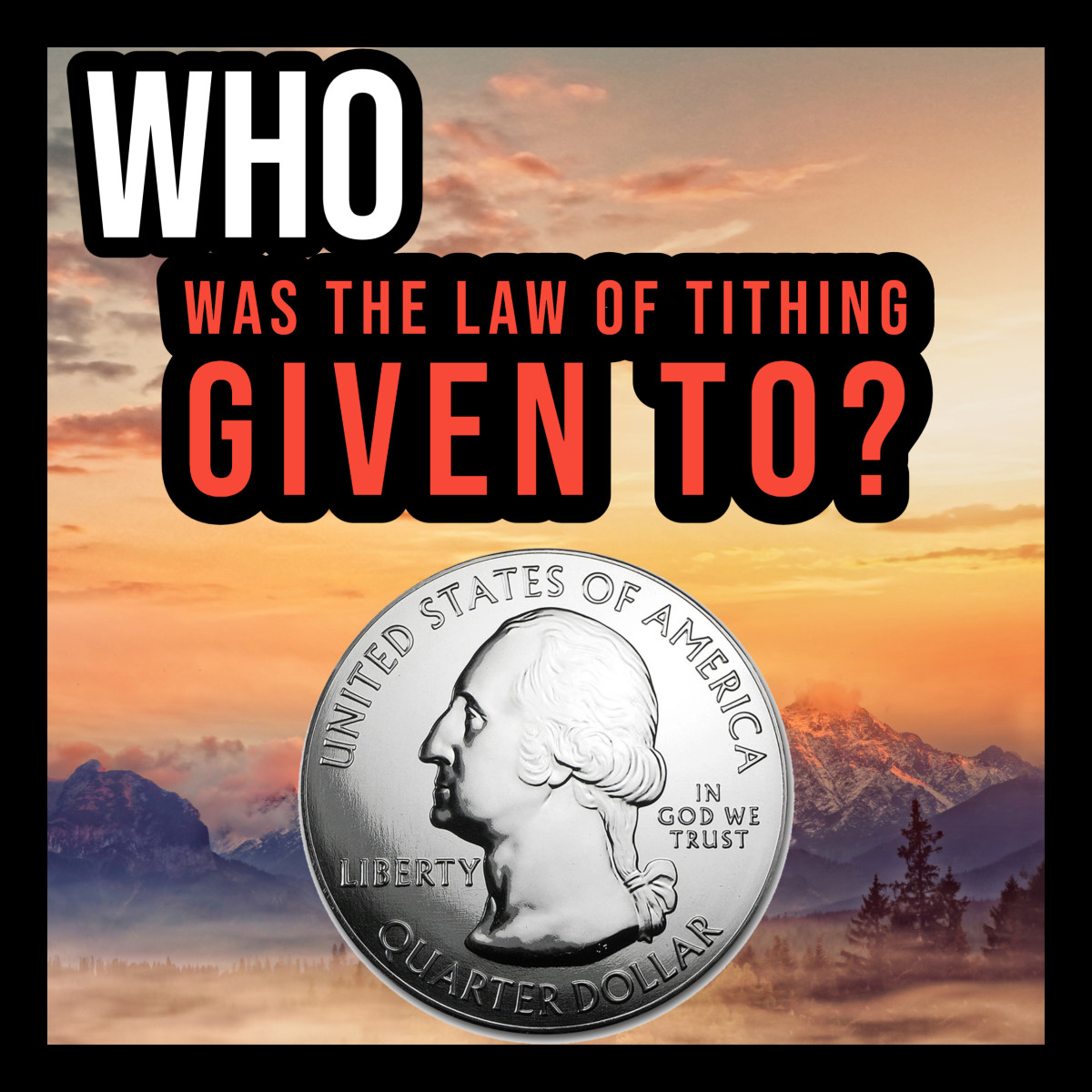 Who was the Law of Tithing given to?