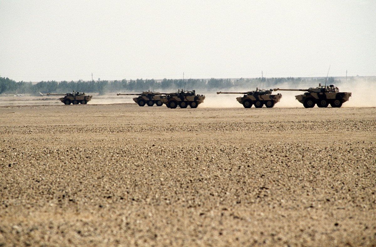 AMX-10s during Operation Desert Storm