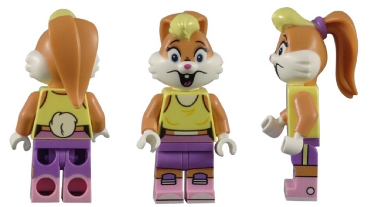 LEGO Lola Bunny Minifigure 71030-1 Angles