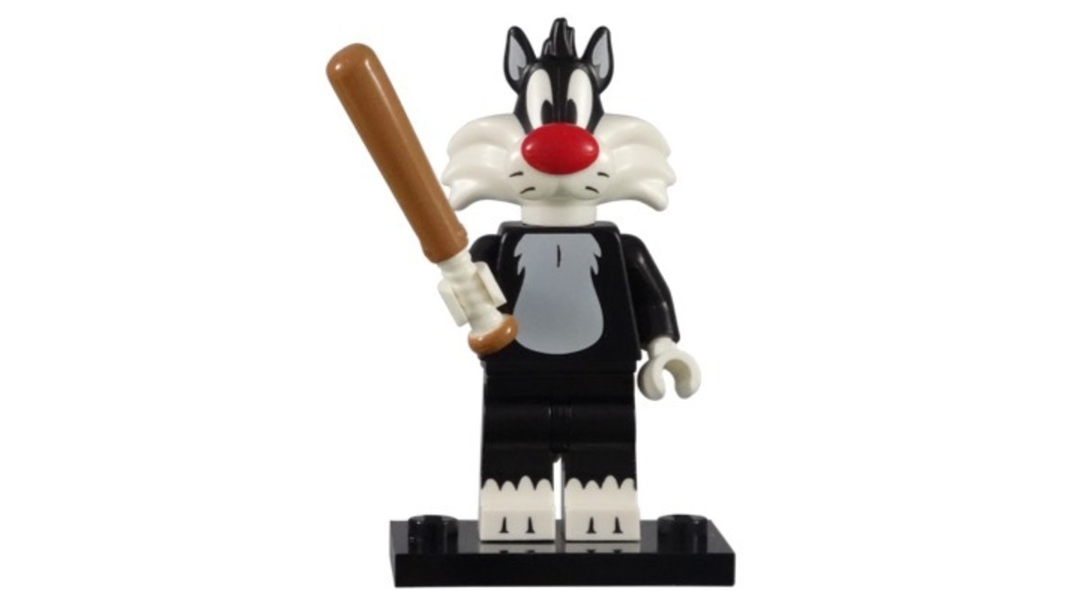 LEGO Sylvester The Cat Minifigure 71030-6 Baseball Bat Accessory