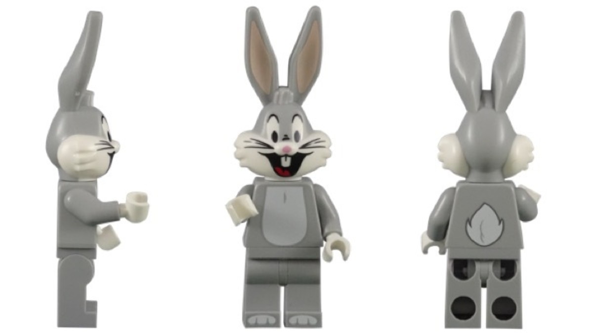 LEGO Bugs Bunny Minifigure 71030-2 Angles